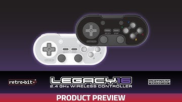 Legacy16 2.4 GHz Wireless Controller by Retro-Bit