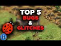 Top 5 bugs  glitches in aoe2 history