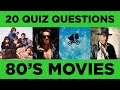 80s Movies Quiz | 80's Movies Trivia | Film Quiz | Movie Trivia