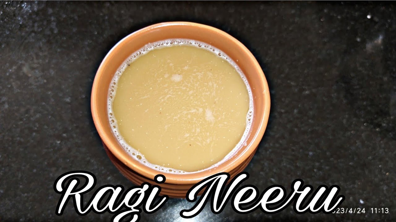 Raagi Juice Summer Special Juice Ragi Uddak Finger Millet Juice