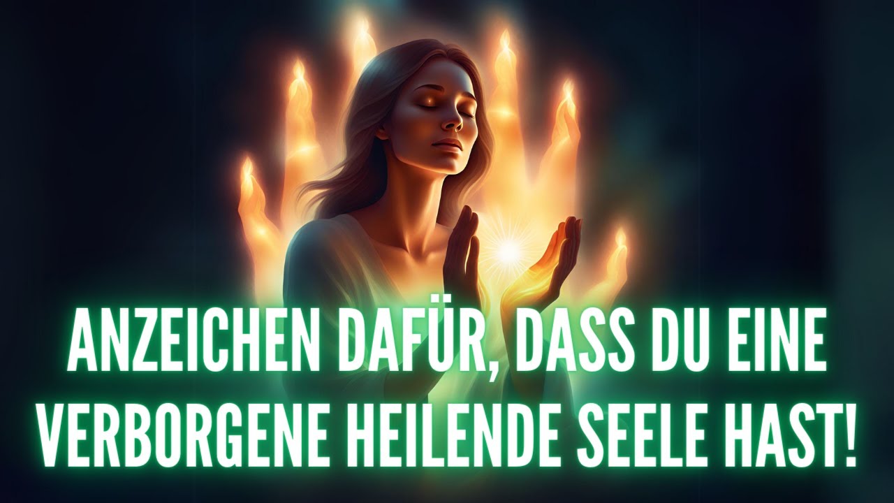 Anzeichen dafür, dass du eine heilende Seele hast! YouTube