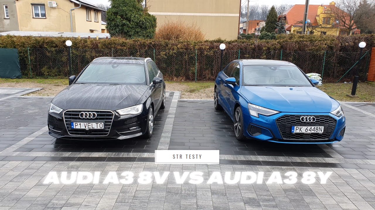 STR#207: Audi A3 (8V) vs Audi A3 (8Y) - szybkie statyczne porównanie  generacji 
