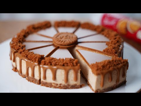 No-Bake  No-Egg      .       LOTUS Biscoff Cake Recipe  Super Easy Recipe