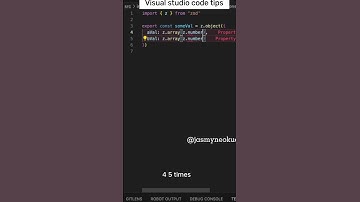 Editing across multiple lines in Visual studio code #viralshorts #codingtips