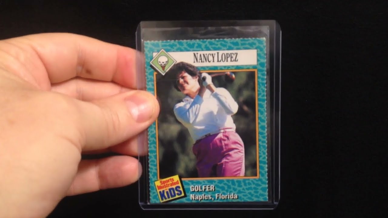 Nancy Lopez Golf Card 