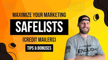 🚀 Maximize Your Marketing with Safelists & Credit Mailers! 🚀 Tips and Bonuses