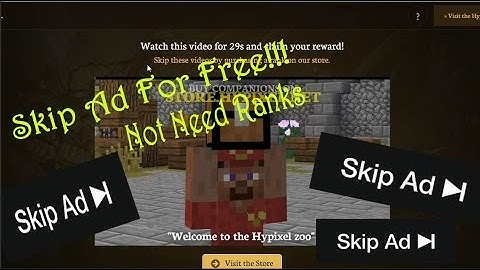[Outdated] Minecraft Hypixel Daily Rewards Skip Ad No Rank need!!!!! outdated
