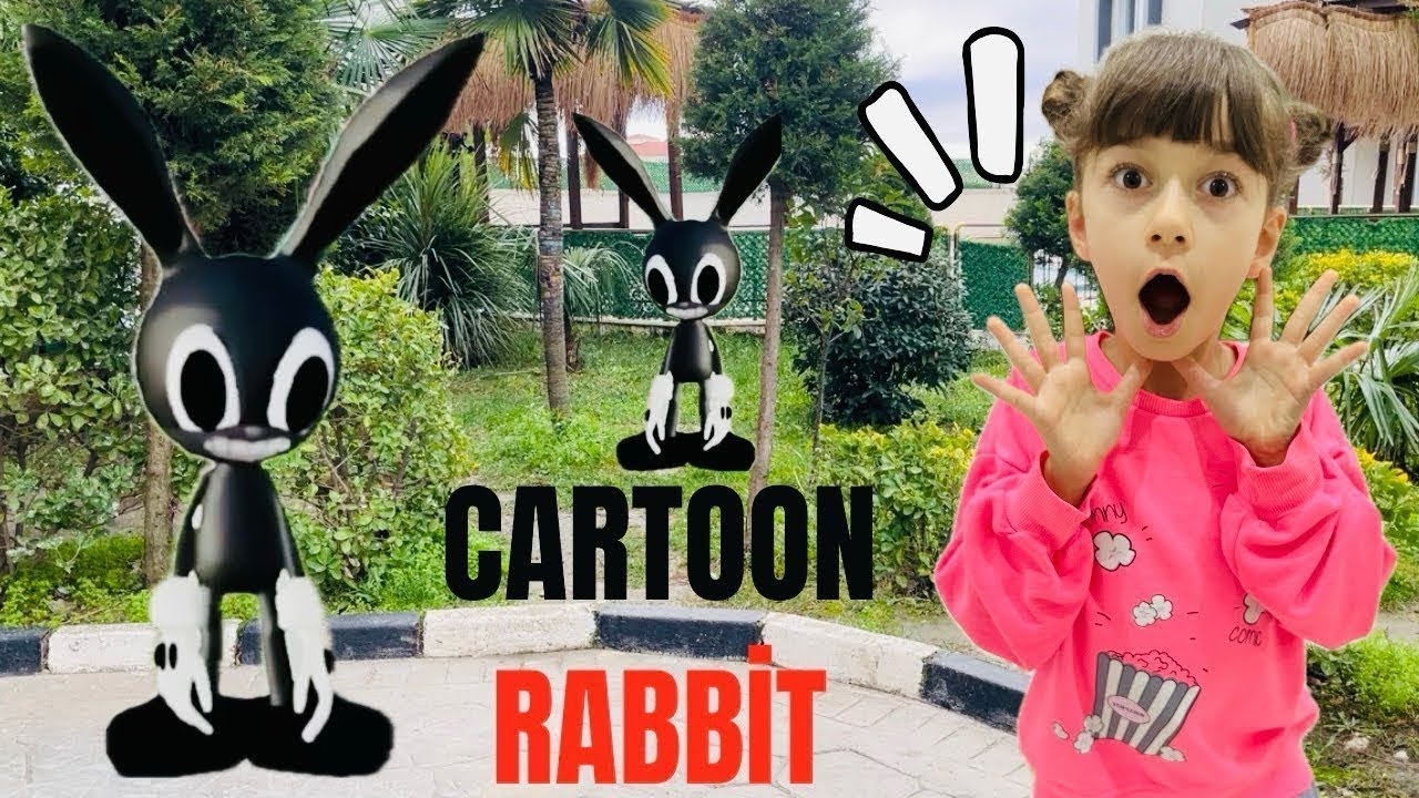 OLAMAZ‼️CARTOON RABBİT EVİMİZE GELDİ AYŞE BUKET BÜŞRA SAKLANIN‼️