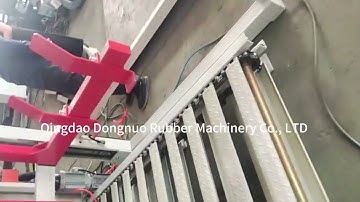 Rubber Sheet Batch Off Cooler