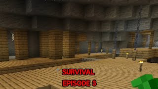 survival episode 3 go cave mining