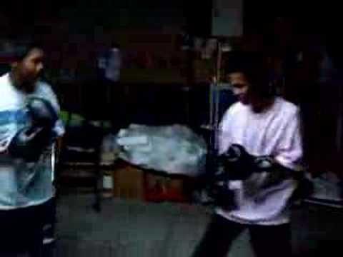 Boxing - Sparring - Jay vs Garvin