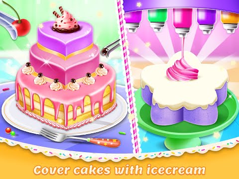 Ice cream Cake Maker Cake Game