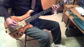 Video voorbeeld van "The Four Tops - It´s the Same Old Song  Greg Papaleo Bass Cover"