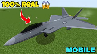 Real Fighter Jet Mod in Minecraft PE (Download Now) 😳 screenshot 3