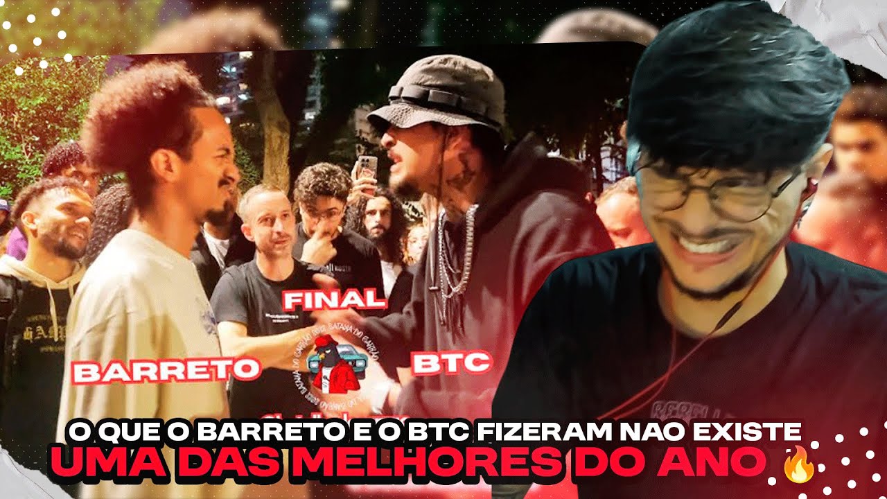ALAN REAGE [FINAL HISTÓRICA 🔥] BARRETO X BTC | FINAL | 59ª EDIÇÃO BATALHA DO CARRÃO Tatuapé | REACT