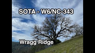 Joint SOTA Activation for Peak Awesomeness - W6/NC-343 - Wragg Ridge