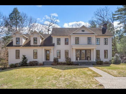 9 Skating Pond Road, Weston, MA home video tour