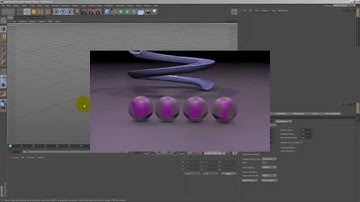 Cinema 4D Tutorial - Dynamic Spheres on a fixed Path