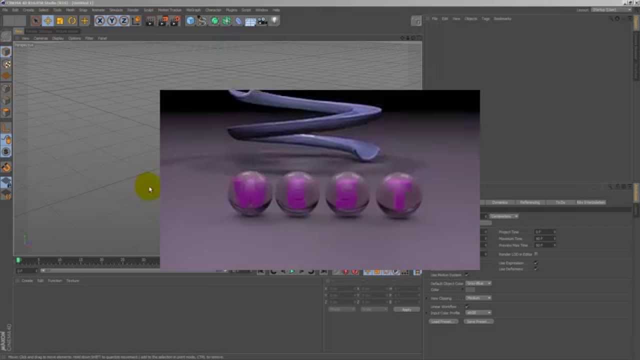 cinema 4d sphere scale one axis