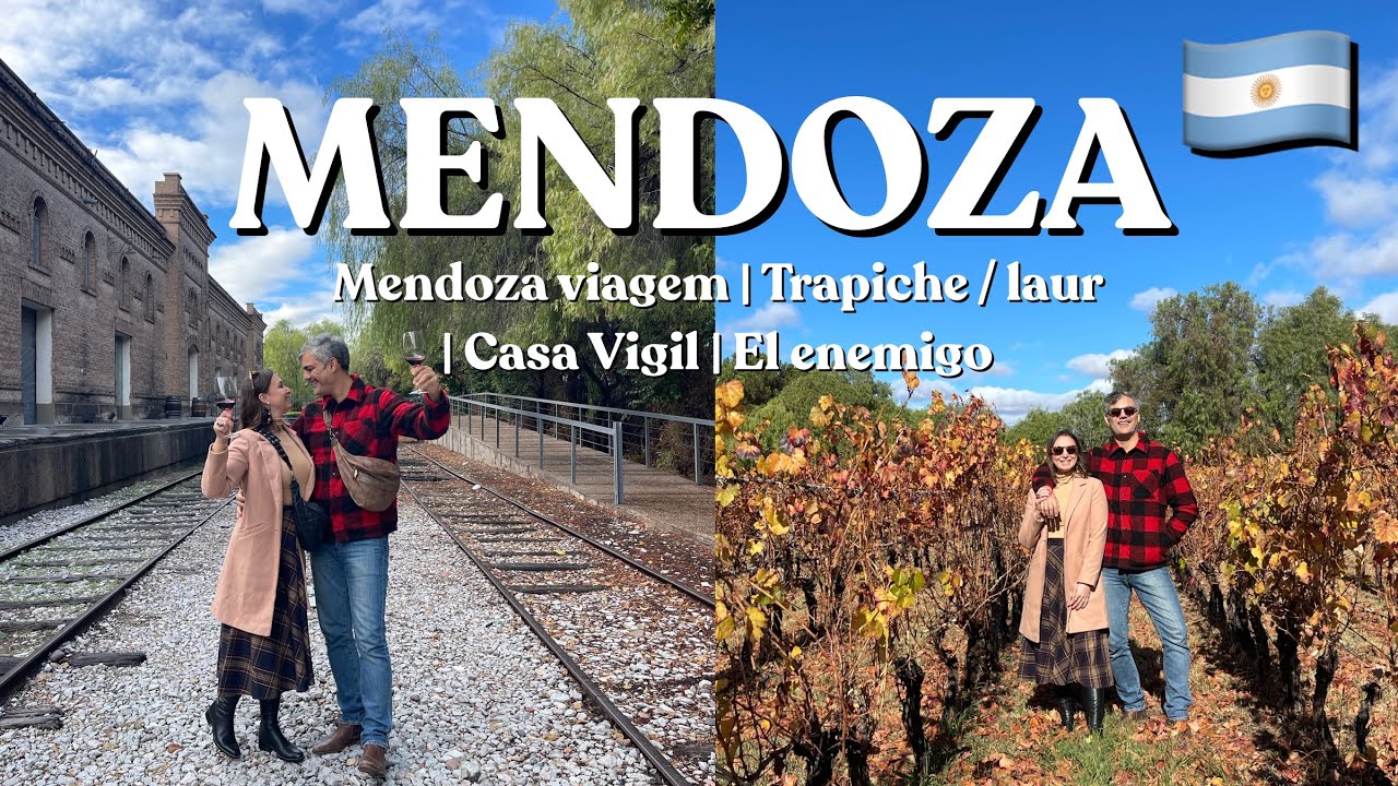 MENDOZA - 2° DIA 🇦🇷TRAPICHE | LAUR | CASA VIGIL | EL ENEMIGO | VLOG | MENDOZA VIAGEM