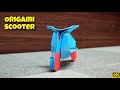 Origami Scooter | Origami tutorial | Paper craft