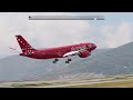 AIR GREENLAND A330-800neo Landing AT Narsarsuaq lufthavn