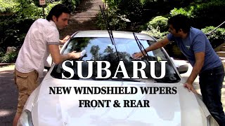 Subaru New Windshield Wipers Front and Rear by Urban Master Experiment 43 views 3 years ago 4 minutes, 21 seconds