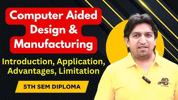 computer aided design and manufacturing mechanical engineering | brief introduction to cad and cam