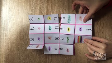 How to fold a 16-page fanzine (mini-book)