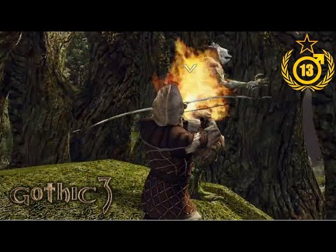 Видео: Лесное Божество #13 Gothic 3 Union Только Лук