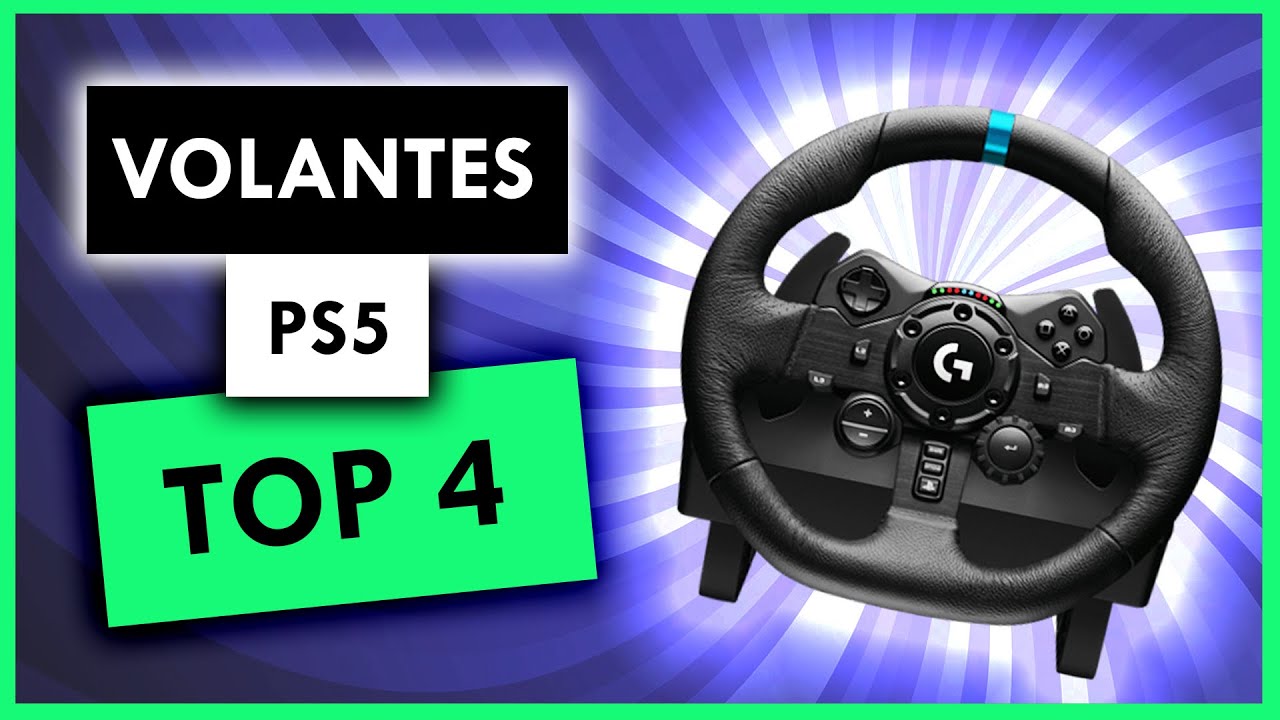 Listado con los mejores volantes de carreras compatibles con PS5