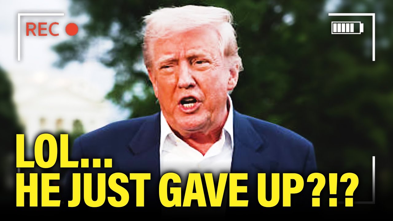 Trump FAILS his BIGGEST Promise…GIVES UP!?!