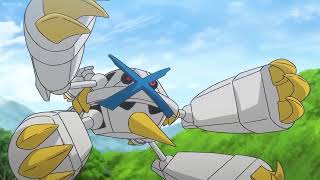 Alain vs Steven   Mega Evolution Special Pokemon Journeys English Dub