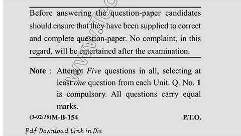 BBA 2nd Sem Reappear Computer Application in Management Question Paper 2018
