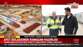 Başkanımız Ahmet Poyraz Afşinde Yaptığımız Çalışmaları Cnn Türk Canlı Yayınında Anlatıyor