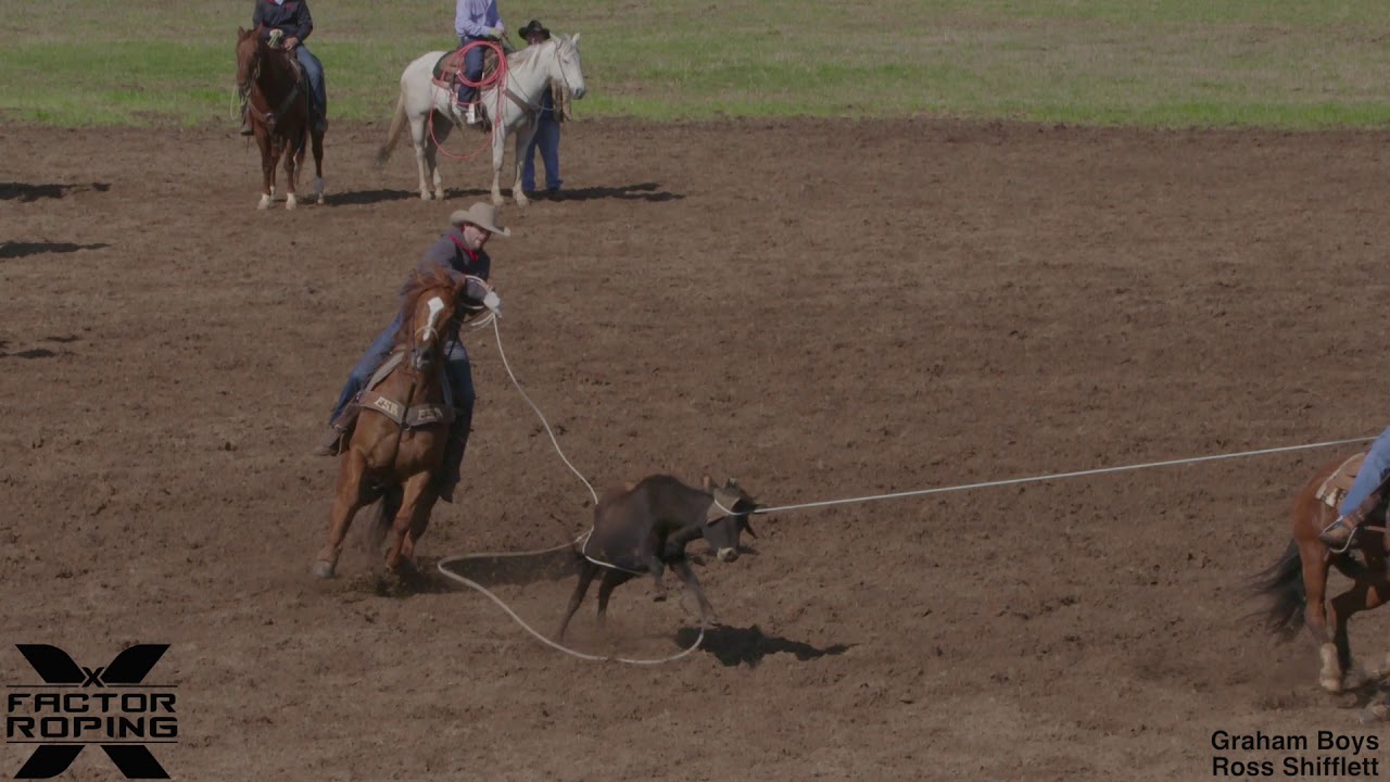 Watch Mike White Pasture Roping Dakota Kirchenschlager... - YouTube
