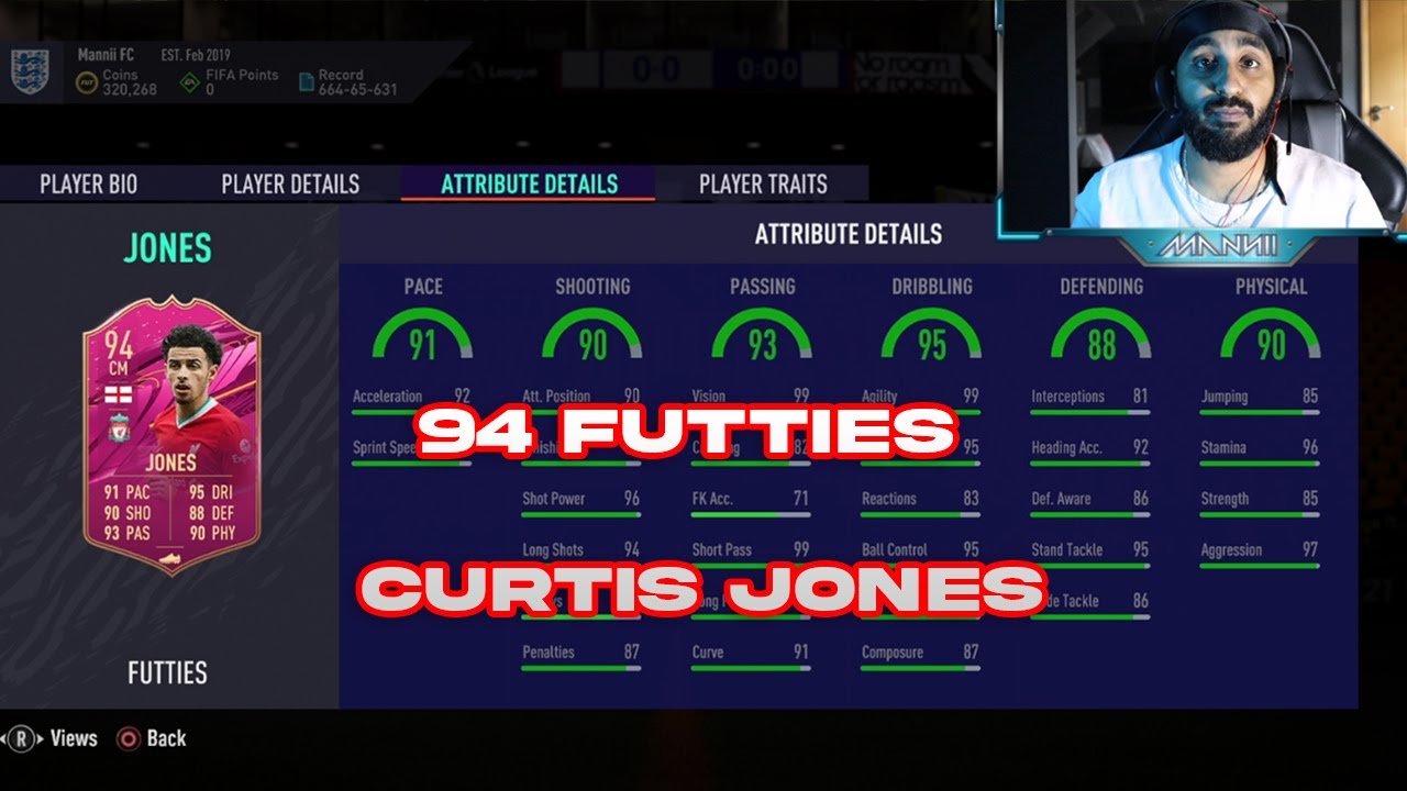 FIFA 21 - 94 FUTTIES CURTIS JONES!