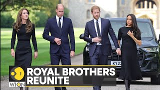 Harry, Meghan join William and Kate on Windsor walkabout | Latest International News | WION