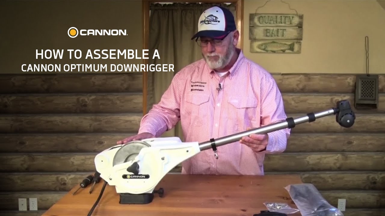 How to Assemble a Cannon Optimum Downrigger YouTube