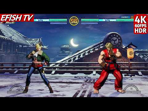 Blue Mary vs Ken (Hardest AI) - Fatal Fury: CotW