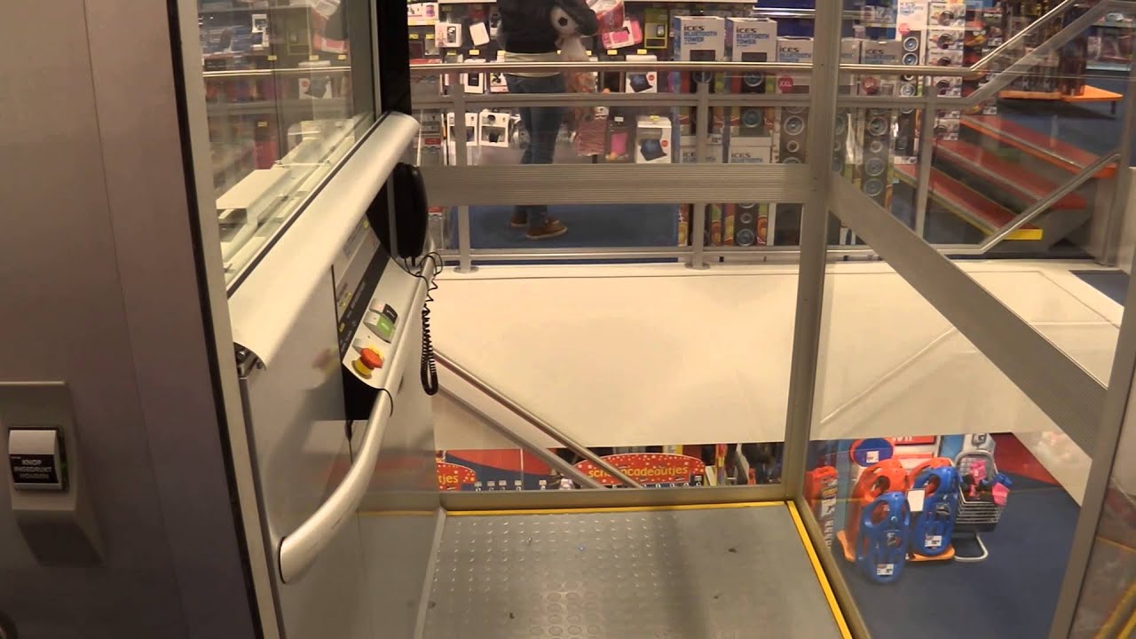 A Cibes elevator @ Bart Smit @ Shopping Mall Elzaspassage in Helmond