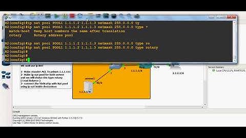 Cisco  : NAT Load Balancing