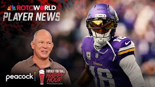Should managers bench Vikings star Justin Jefferson? | Fantasy Football Happy Hour | NFL on NBC Net Worth