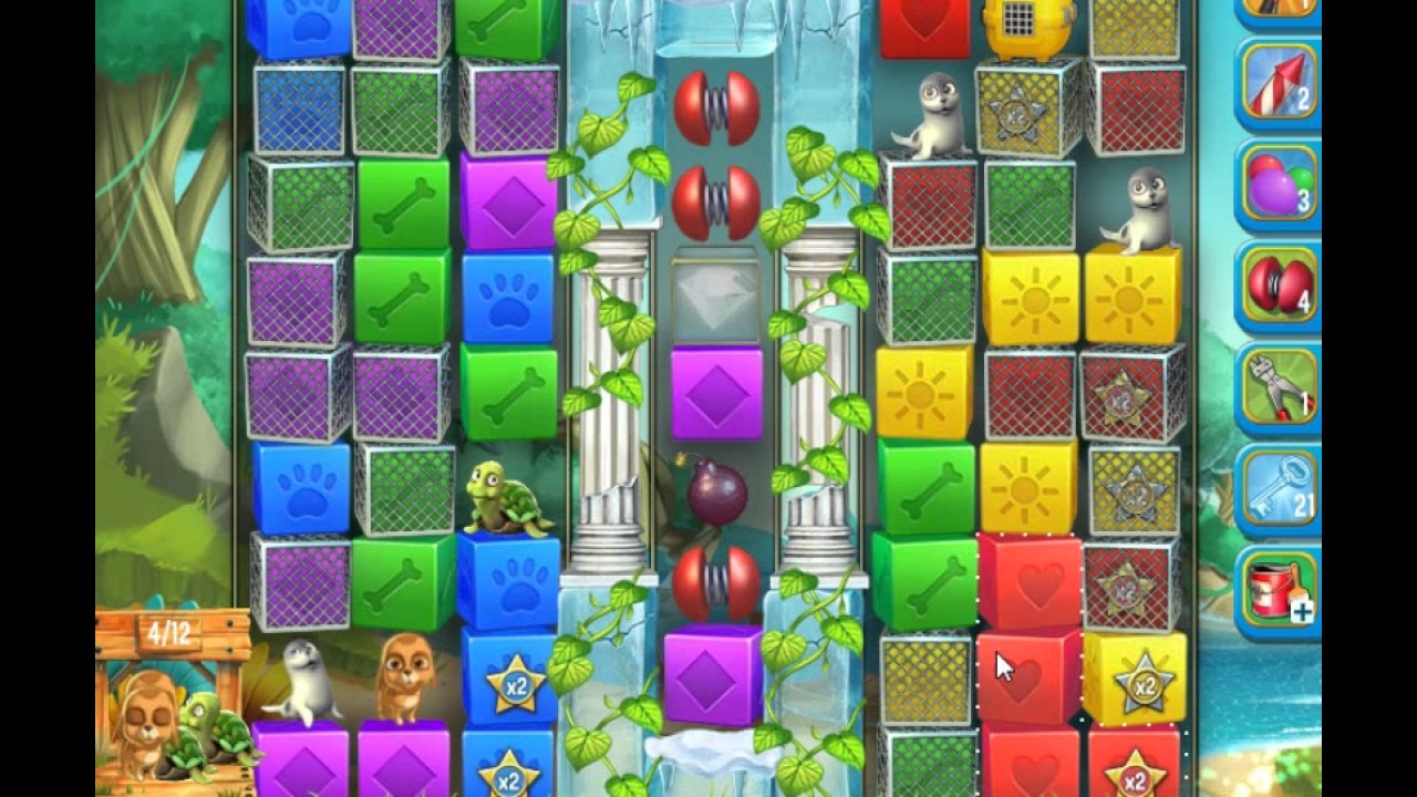 Pet Rescue Saga, Pet Island, 14th April 2017, level 10 😈 ►TOBIAS DEAMON◄
