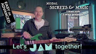 Modal magic fusion jam - Jam with Mika - #animatedjam