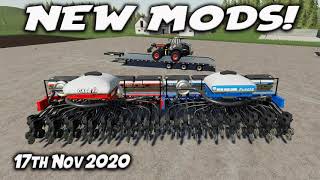 NEW MODS (Review) Farming Simulator 19 PS4 FS19 17th Nov 2020.