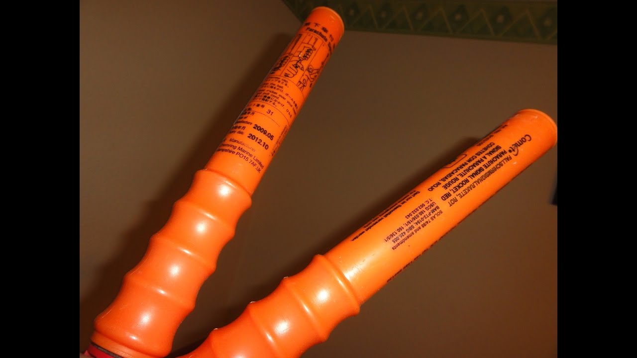 COMET FALLSCHIRM SIGNAL RAKETE