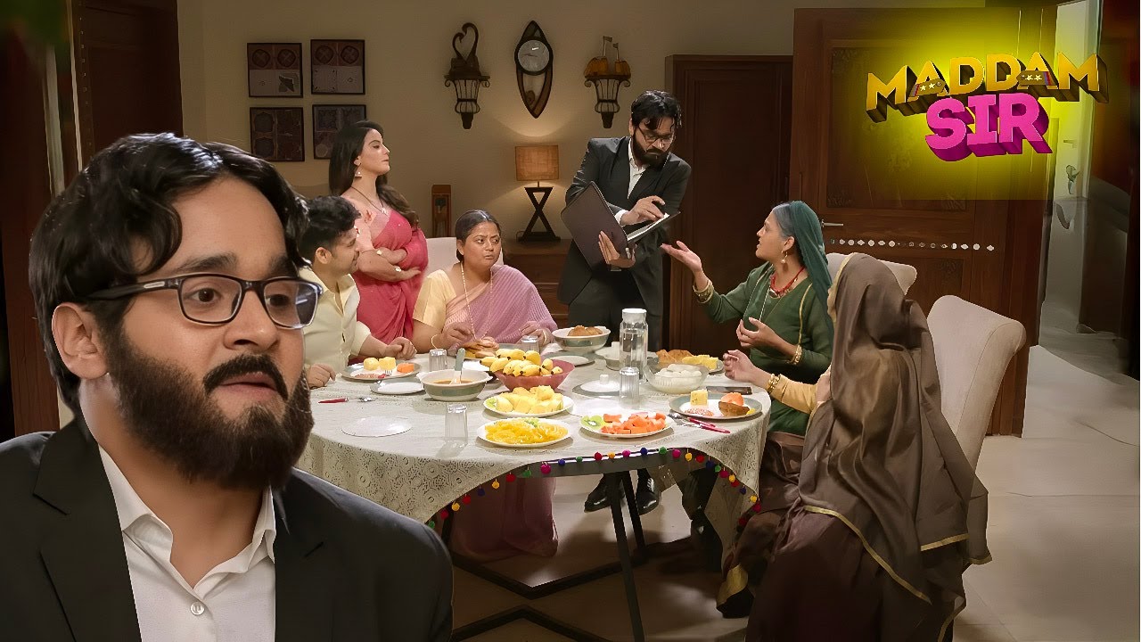 वकील बनकर पहुँचा चीता सावित्री जी के घर || MADAM SIR  NEW EPISODE ||