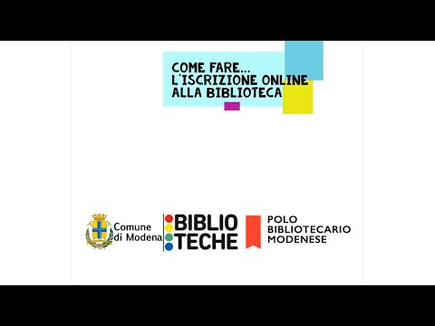 Video: Come Iscriversi Alla Biblioteca