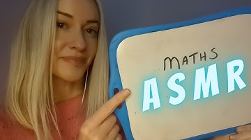 ASMR | Maths revision...but it